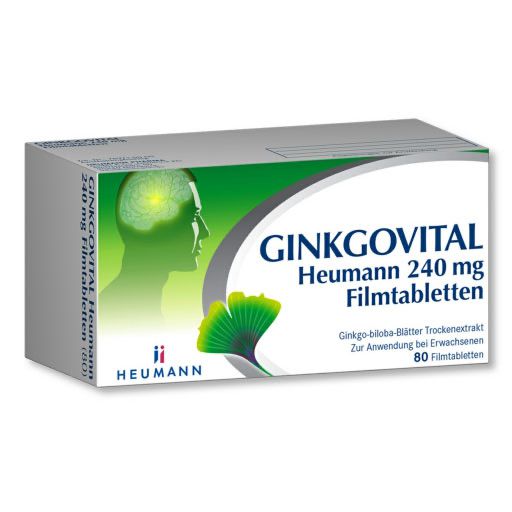 GINKGOVITAL Heumann 240 mg Filmtabletten* 80 St