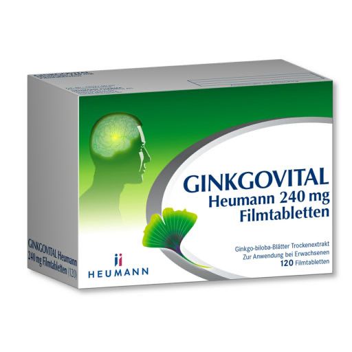 GINKGOVITAL Heumann 240 mg Filmtabletten* 120 St