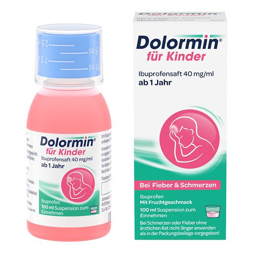 Dolormin® Ibuprofensaft für Kinder 40 mg/ml* 100 ml