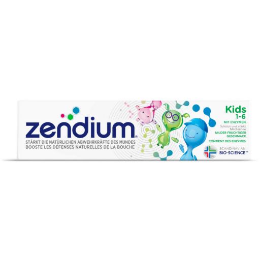 ZENDIUM Zahncreme Kids 1-6 75 ml
