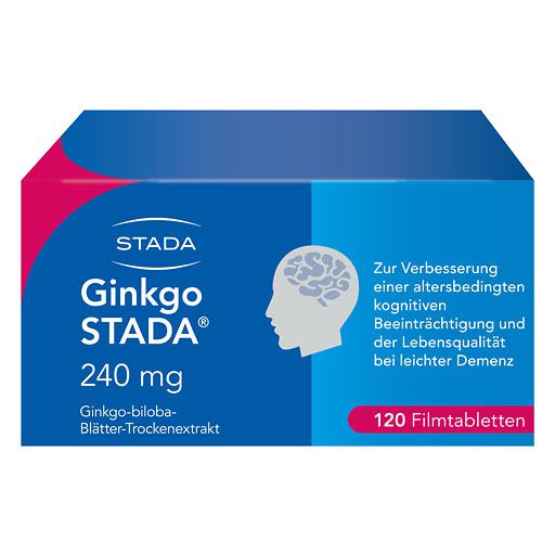 GINKGO STADA 240 mg mit Ginkgo biloba* 120 St