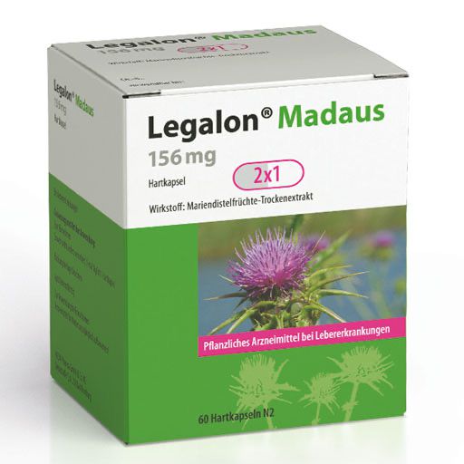 LEGALON Madaus 156 mg Hartkapseln* 60 St