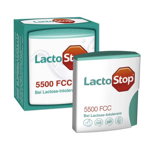 LACTOSTOP 5.500 FCC Tabletten Klickspender 50 St  