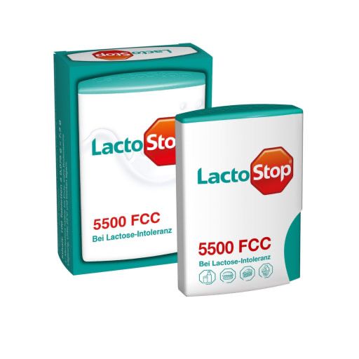 LACTOSTOP 5. 500 FCC Tabletten Klickspender