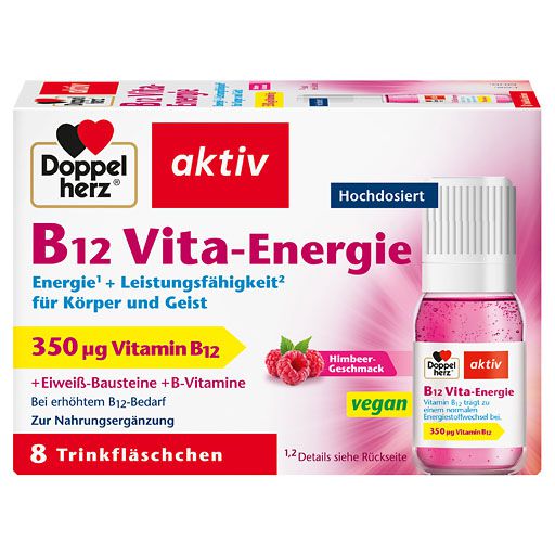 DOPPELHERZ B12 Vita-Energie Trinkampullen 8 St  