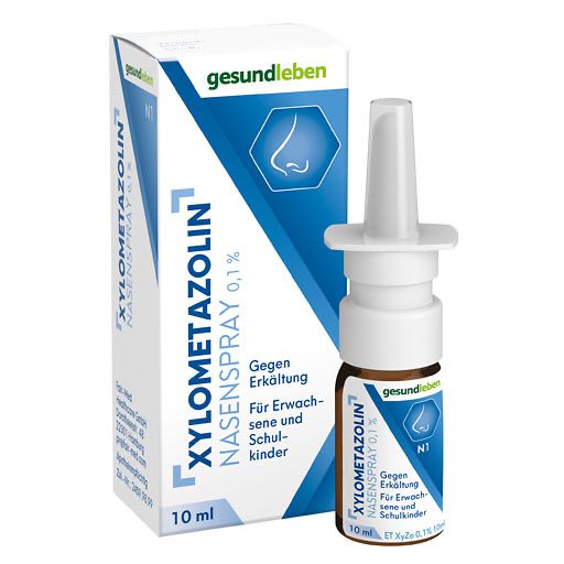 XYLOMETAZOLIN 0,1% Nasenspray gesundleben* 10 ml