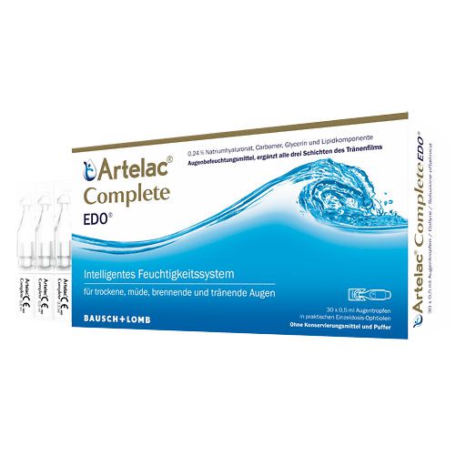 ARTELAC Complete EDO Augentropfen für trockene/tränende Augen 30x0,5 ml