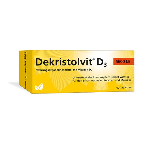 DEKRISTOLVIT D3 5600 I. E. Tabletten 60 St  