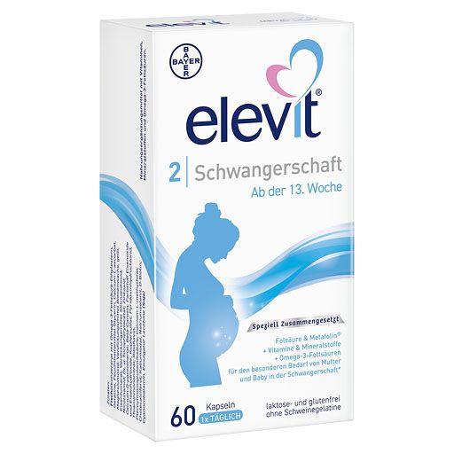 ELEVIT 2 Schwangerschaft Weichkapseln 60 St  