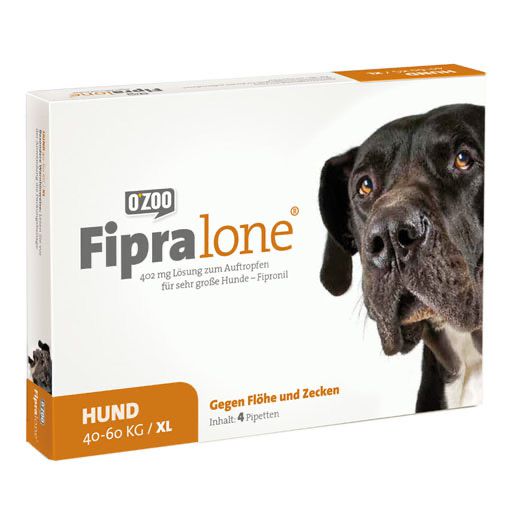 FIPRALONE Spot-On geg. Zecken, Flöhe & Haarlinge für gr. Hunde (40-60 kg)<sup> 6</sup>  4 St