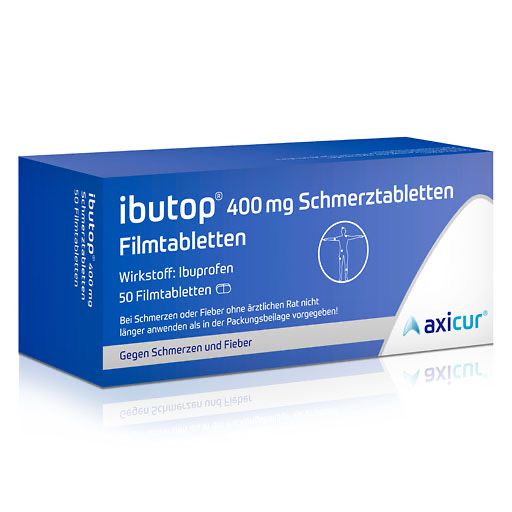 IBUTOP 400 mg Schmerztabletten Filmtabletten* 50 St