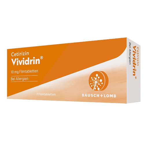 CETIRIZIN Vividrin 10 mg Filmtabletten* 7 St