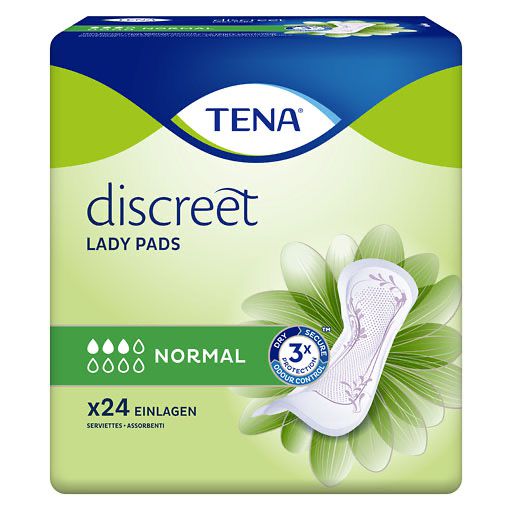 TENA LADY Discreet Inkontinenz Einlagen normal 24 St