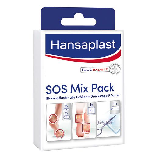 HANSAPLAST Blasenpflaster SOS Mix Pack 6 St