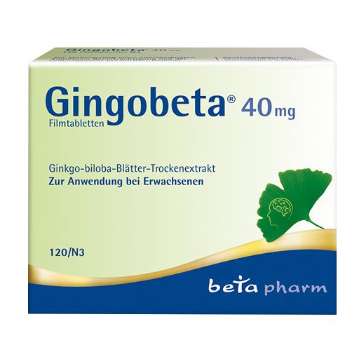 GINGOBETA 40 mg Filmtabletten* 120 St