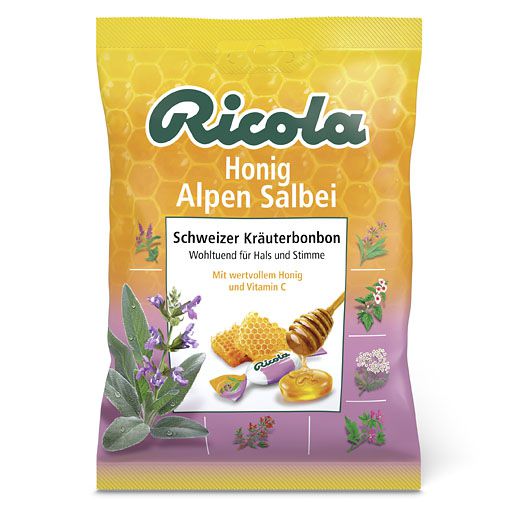 RICOLA m. Z. Beutel Honig Alpen Salbei Bonbons 75 g