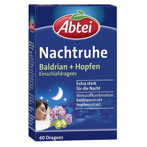 ABTEI Nachtruhe Baldrian+Hopfen Einschlafdragees