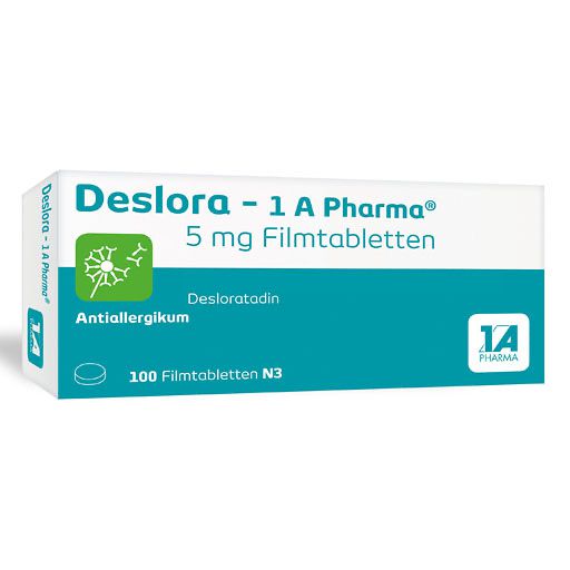 DESLORA-1A Pharma 5 mg Filmtabletten* 100 St