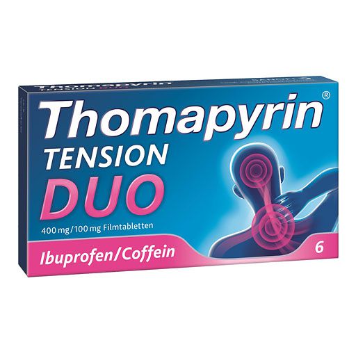 THOMAPYRIN TENSION DUO 400 mg/100 mg Filmtabletten* 6 St