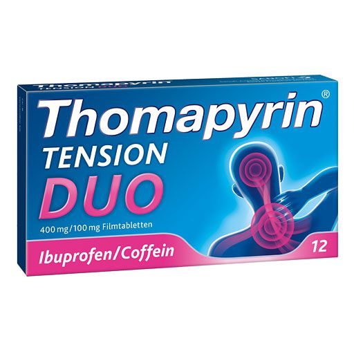 THOMAPYRIN TENSION DUO 400 mg/100 mg Filmtabletten* 12 St