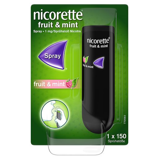 nicorette® fruit & mint Spray mit Nikotin* 1 St