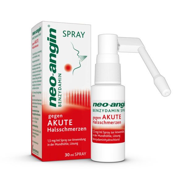 NEO-ANGIN Benzydamin Spray gegen akute Halsschmer.* 30 ml