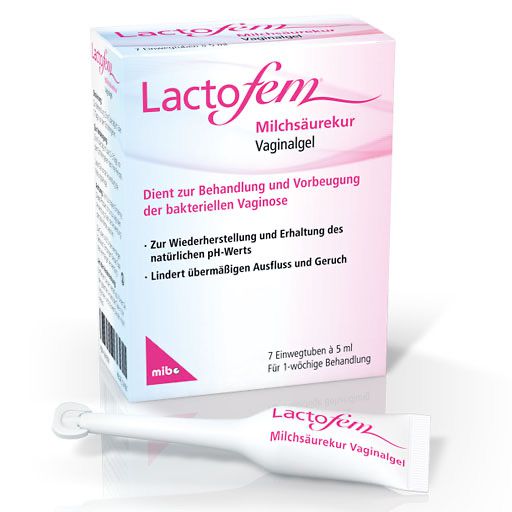 LACTOFEM Milchsäurekur Vaginalgel 7x5 ml
