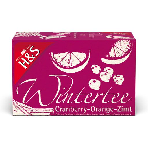 H&S Wintertee Cranberry-Orange-Zimt Filterbeutel 20x2,0 g