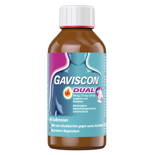 GAVISCON Dual 500mg/213mg/325mg Suspension z. Einn.* 300 ml