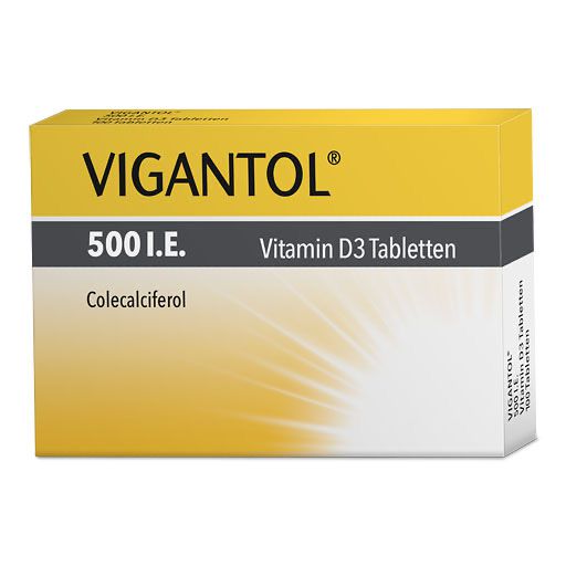 VIGANTOL 500 I. E. Vitamin D3 Tabletten* 50 St