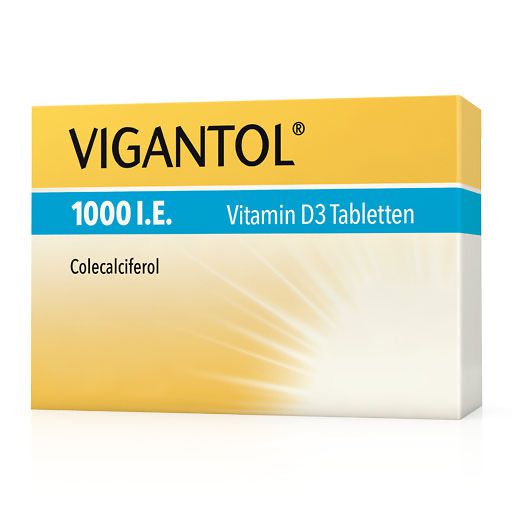 VIGANTOL 1. 000 I. E.  Vitamin D3 Tabletten