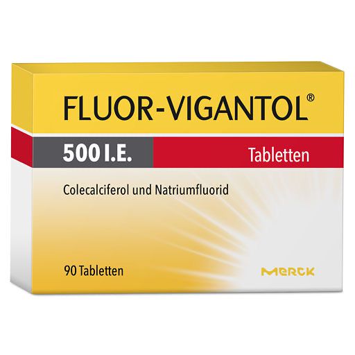 FLUOR VIGANTOL 500 I. E. Tabletten* 90 St