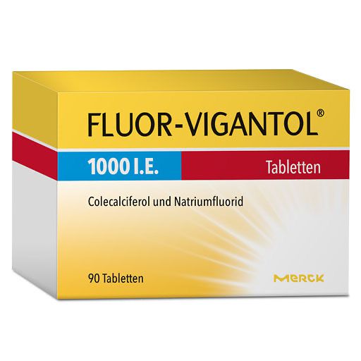 FLUOR VIGANTOL 1.000 I. E. Tabletten* 90 St