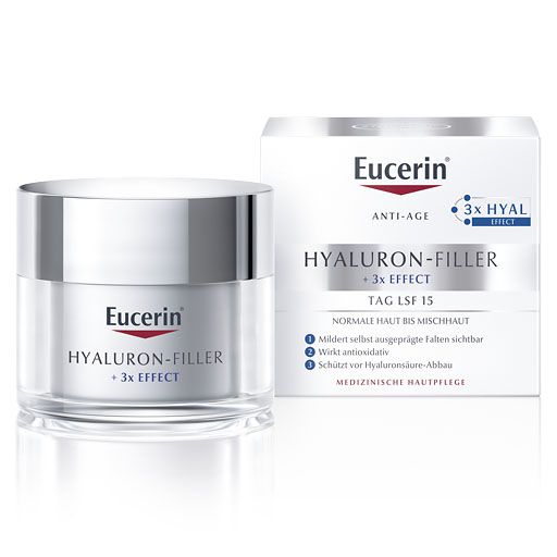 EUCERIN Anti-Age Hyaluron-Filler Tag norm. /Mischh.
