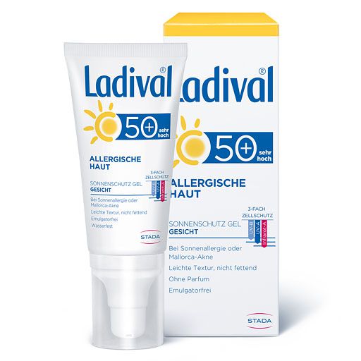 LADIVAL allergische Haut Gel LSF 50+ 50 ml
