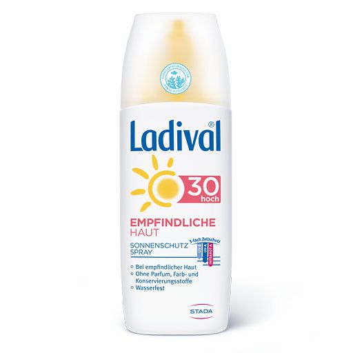 LADIVAL empfindliche Haut Spray LSF 30 150 ml