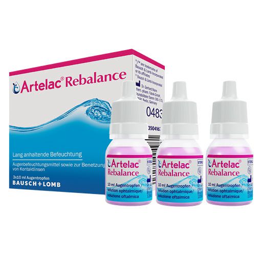 ARTELAC Rebalance Augentropfen 3x10 ml