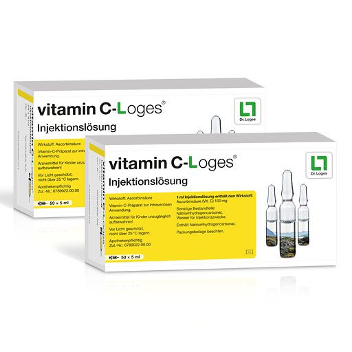 VITAMIN C-LOGES Injektionslösung* 100x5 ml