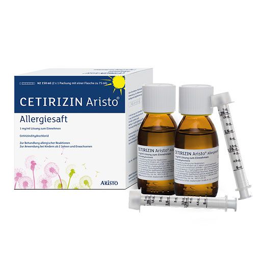 CETIRIZIN Aristo Allergiesaft 1 mg/ml Lsg. z. Einn.* 150 ml