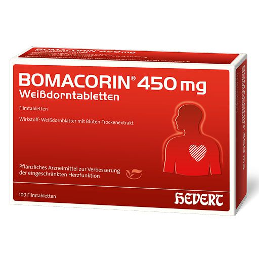 BOMACORIN 450 mg Weißdorntabletten* 100 St