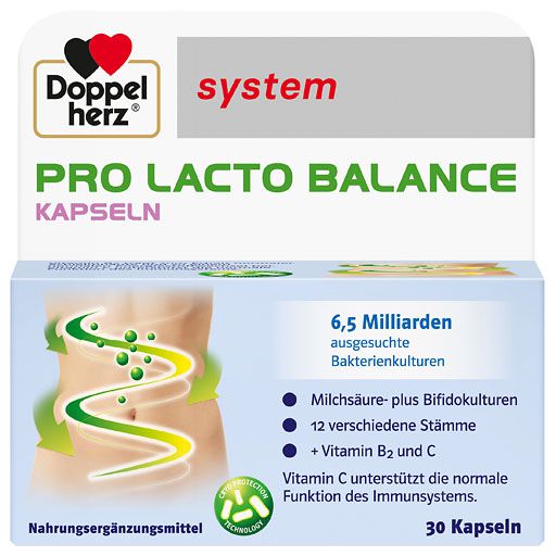 DOPPELHERZ Pro Lacto Balance system Kapseln 30 St  