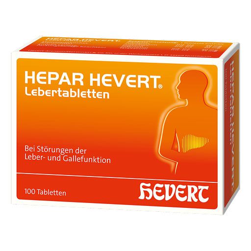HEPAR HEVERT Lebertabletten* 100 St