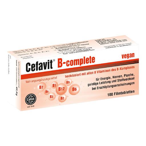 CEFAVIT B-complete Filmtabletten 100 St  