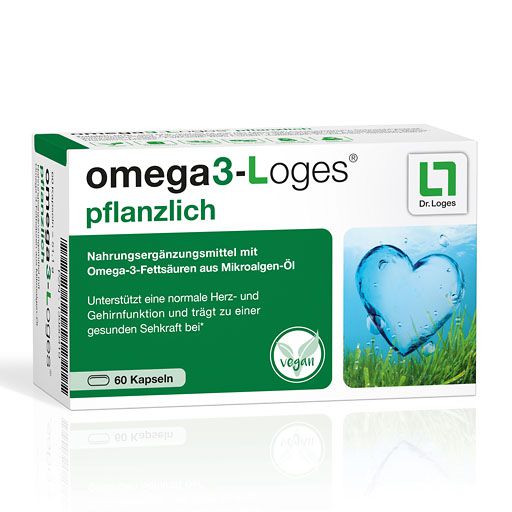 OMEGA3-LOGES pflanzlich Kapseln 60 St  