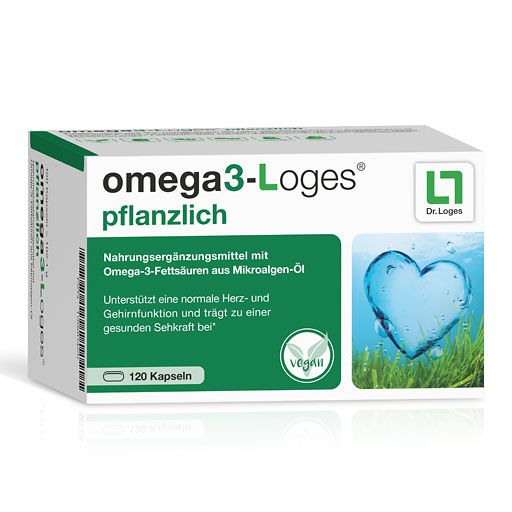 OMEGA3-Loges pflanzlich Kapseln 120 St  