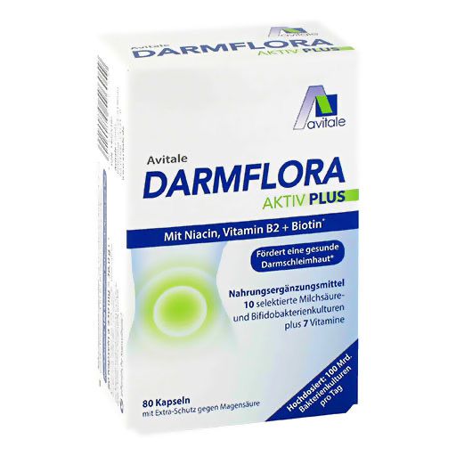 DARMFLORA Aktiv Plus 100 Mrd. Bakterien+7 Vitamine