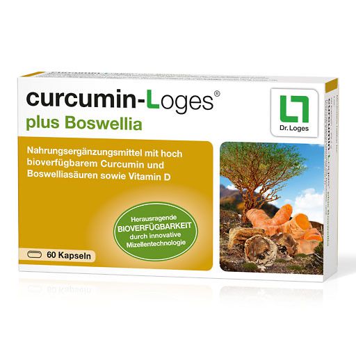 CURCUMIN-LOGES plus Boswellia Kapseln 60 St  