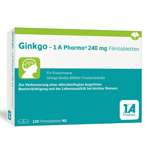 GINKGO-1A Pharma 240 mg Filmtabletten* 120 St