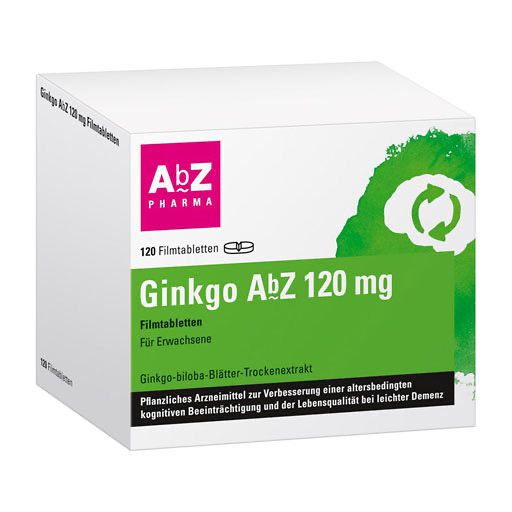 GINKGO AbZ 120 mg Filmtabletten* 120 St