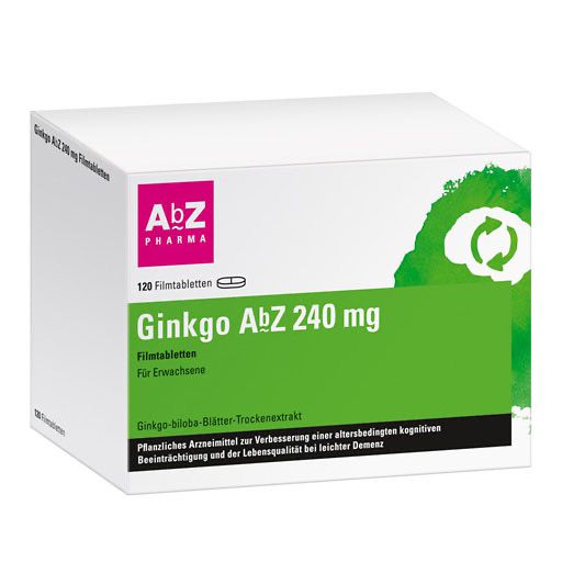 GINKGO AbZ 240 mg Filmtabletten* 120 St